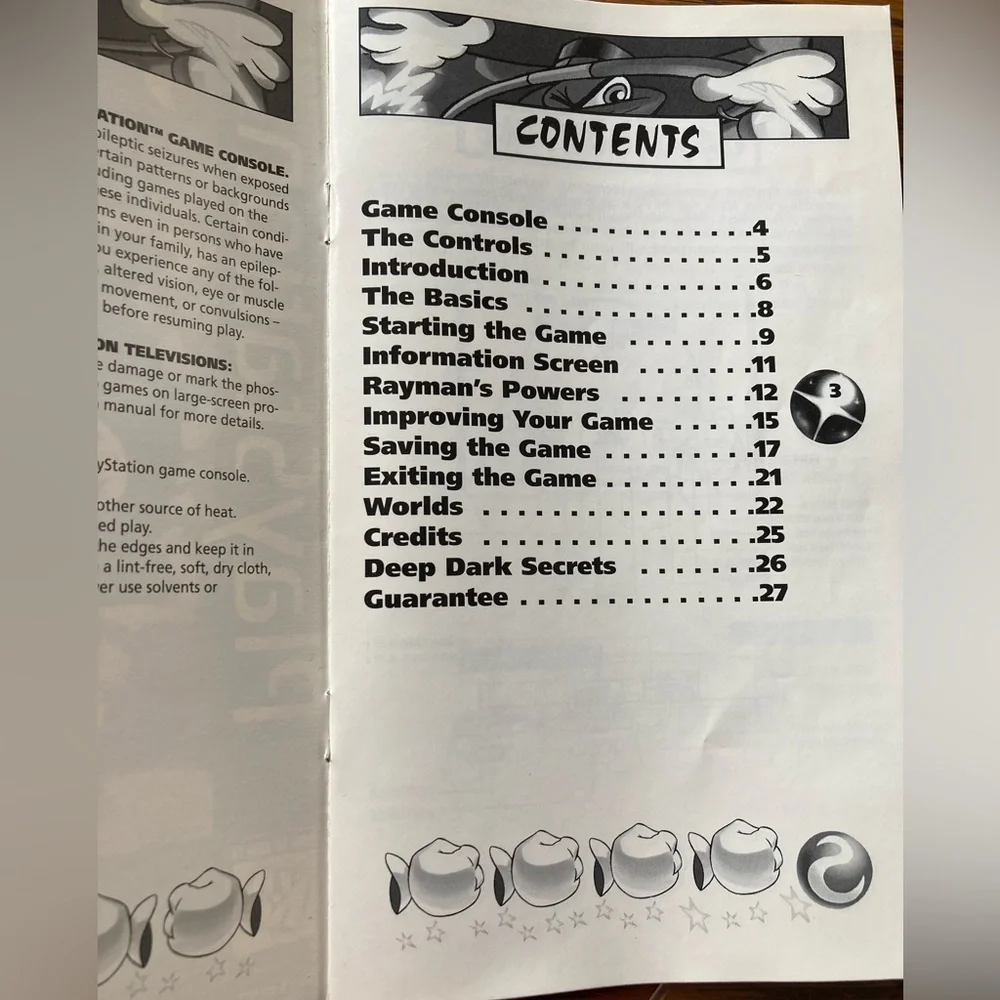 RARE Rayman LONG BOX Original Works with Both PlayStation 1 & PlayStation 2 - Picture 8 of 15